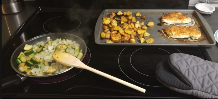 Making Crispy Chicken